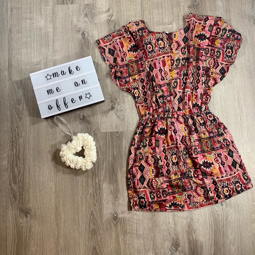 Collective Concepts women’s pattern print romper - Picture 2 of 6